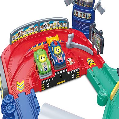 VTech Go! Go! Smart Wheel Checkered Flag Motorized Track Set