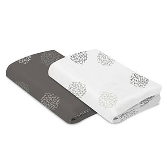 4MOMS Breeze 2-Pack Cotton Playard Sheet Set