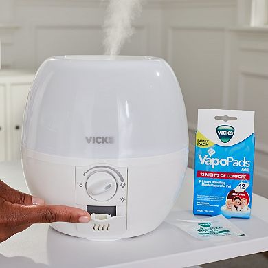 Vicks 3-in-1 Sleepy Time Humidifier Diffuser Nightlight