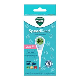 Vicks Speedread Digital Oral Thermometer with Fever Insight Technology