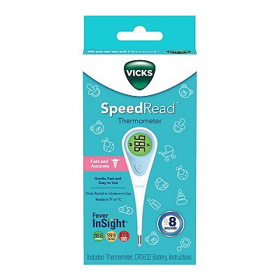 Vicks digital thermometer speedread discount
