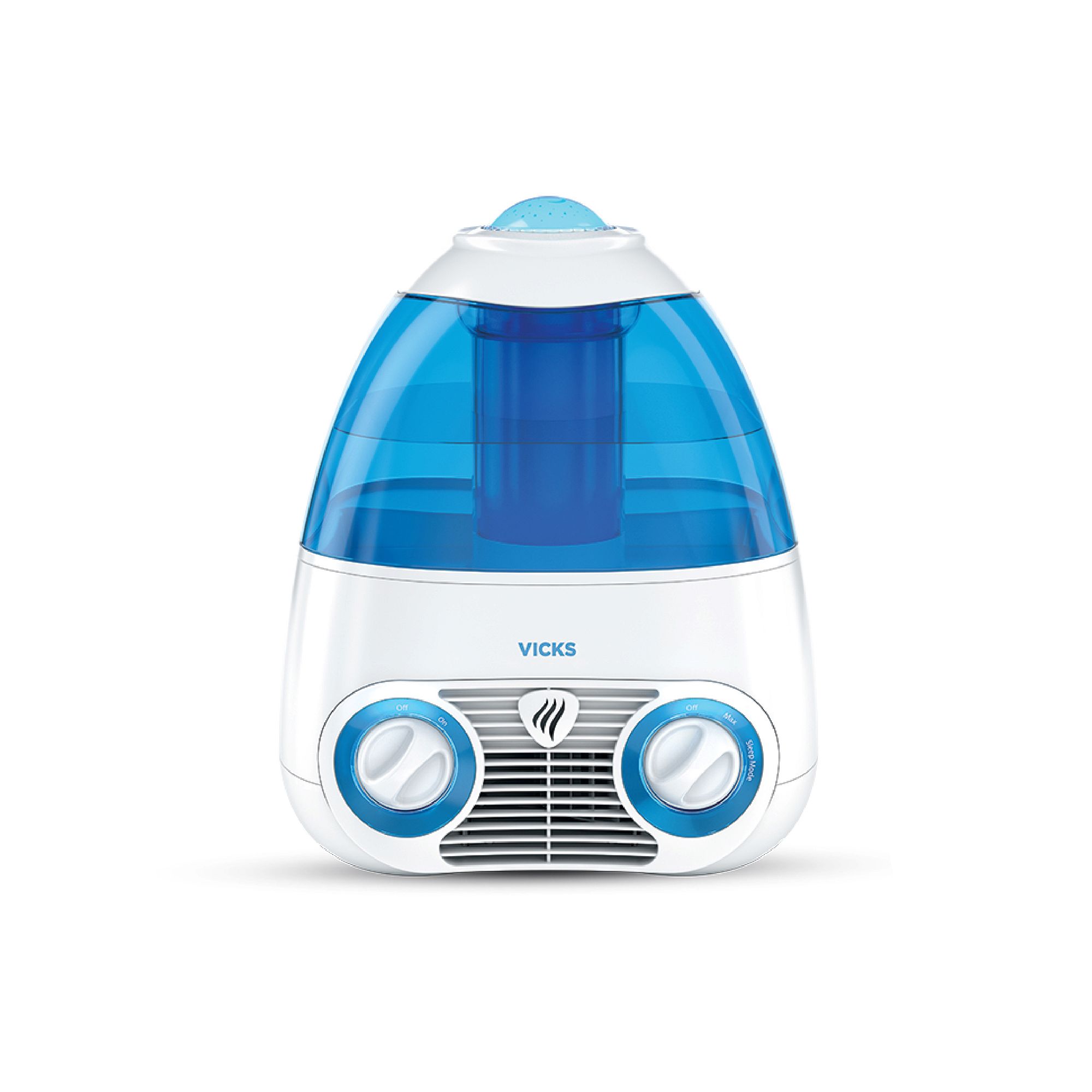 Vicks Starry Night 1 Gallon Cool Mist Humidifier, Gray