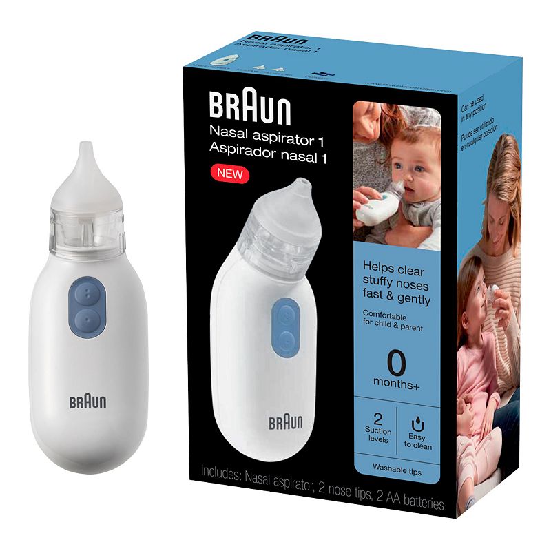 Braun Nasal Aspirator, Battery Powered