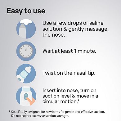 Neutral Braun Electric Nasal Aspirator
