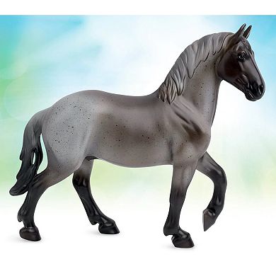 Breyer Horses The Freedom Series Blue Roan Brabant Toy Horse
