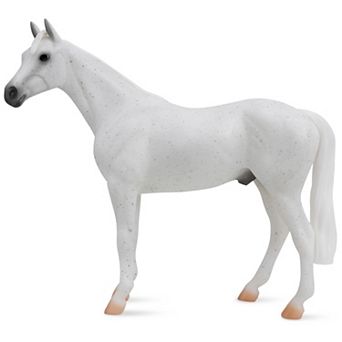 Breyer Horses The Freedom Series Fleabitten Grey Thoroughbred Toy Horse