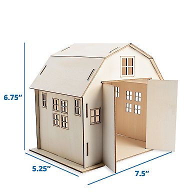Breyer Horses Stablemates Series Paint Your Own Barn & Horse