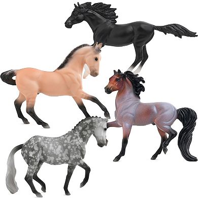 Breyer Horses Stablemates Series Poetry in Motion 4 Horse Set