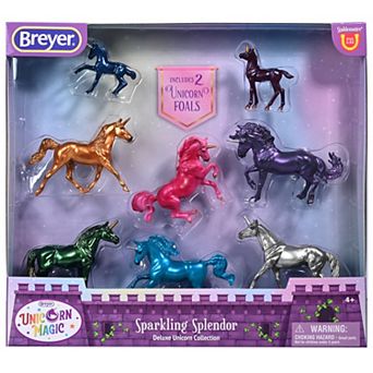 Breyer Horses Stablemates Series Sparkling Splendor Deluxe Unicorn 8 pc Set
