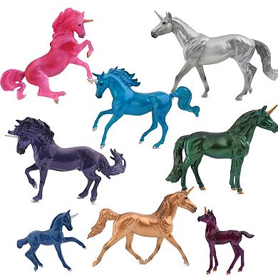 Breyer Horses Stablemates Series Sparkling Splendor Deluxe Unicorn 8-Piece Set