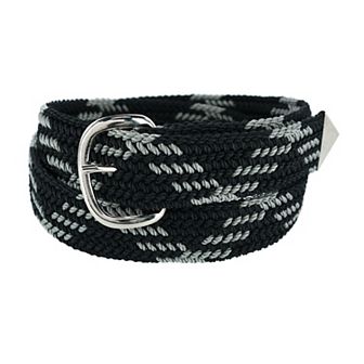Nocona Belt Co Men's Big & Tall Nylon Cord Woven Belt
