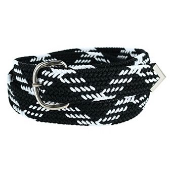 Nocona Belt Co Men's Big & Tall Nylon Cord Woven Belt