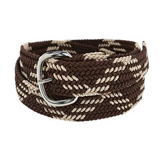 Nocona Belt Co Men's Big & Tall Nylon Cord Woven Belt
