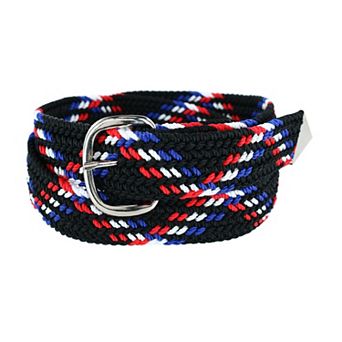 Nocona Belt Co Men's Big & Tall Nylon Cord Woven Belt