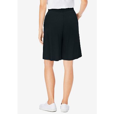 Woman Within Plus Size Split Skirt