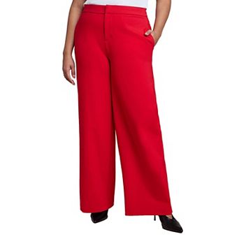 ELOQUII Women's Plus Size The Ultimate Stretch Wide Leg Pant