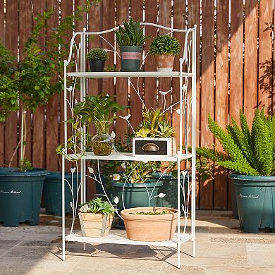 Glitzhome Plant Stand Metal Rack