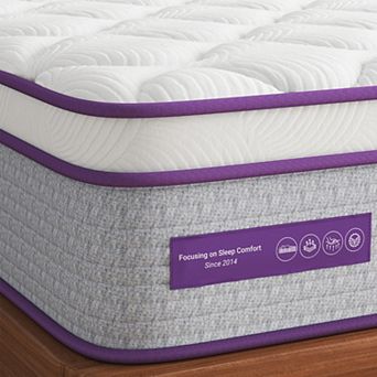10 in Memory Foam Hybrid Mattress Pocket Spring Mattress In A Box