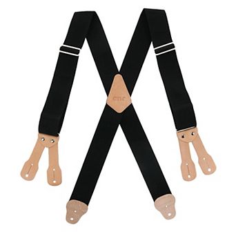 Men's Big & Tall Non-elasticized Button End Work Suspenders