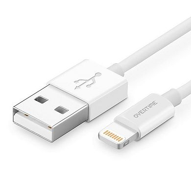 Overtime MFI Certified 1ft iPhone Charging Cable USB-A to Lightning (OTDCIP1)