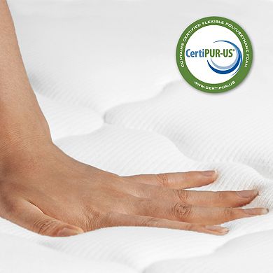 Kescas 10 In. Medium Firm Memory Foam Hybrid Mattress