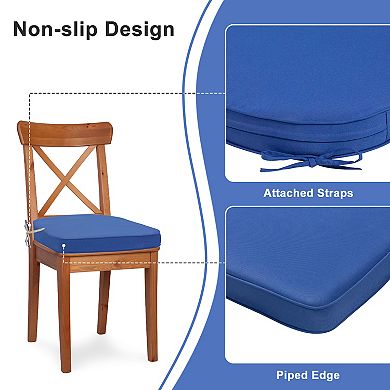 Aoodor Outdoor Chair Cushion W20''xd19'' - Set Of 4