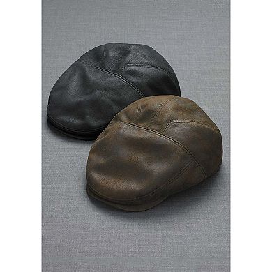 KingSize Men's Faux Leather Ivy Cap