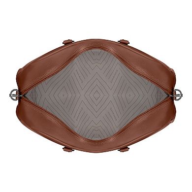 Onyx Collection Leather Duffle Bag