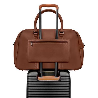 Onyx Collection Leather Duffle Bag