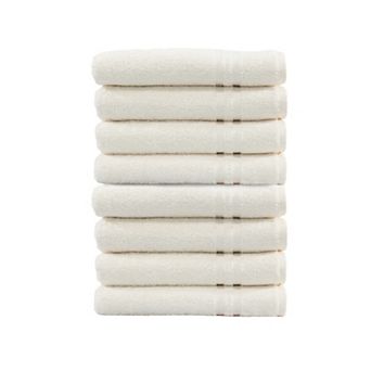 Linum Home Textiles Denzi 8 pc Turkish Cotton Hand Towel Set