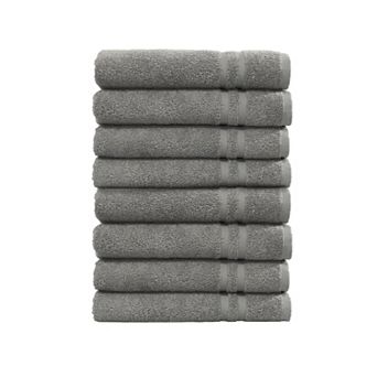 Linum Home Textiles Denzi 8 pc Turkish Cotton Hand Towel Set