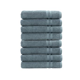 Linum Home Textiles Denzi 8 pc Turkish Cotton Hand Towel Set