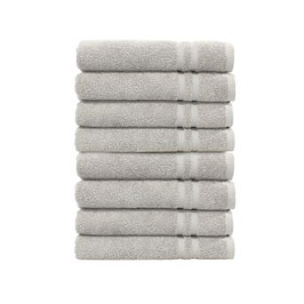 Linum Home Textiles Denzi 8 pc Turkish Cotton Hand Towel Set
