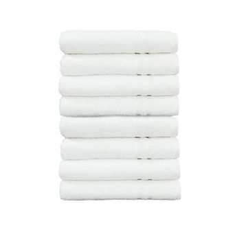 Linum Home Textiles Denzi 8 pc Turkish Cotton Hand Towel Set