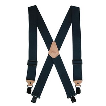 Men's Heavy Duty Clip-end Work Suspenders