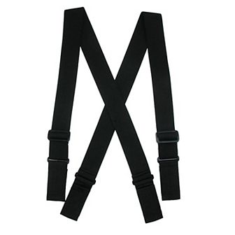 Men's Elastic Heavy Duty Ergonomic Support Suspenders With Hook & Loop Ends