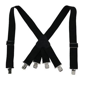 Men's Elastic Clip-end 2 Inch Fireman Suspenders
