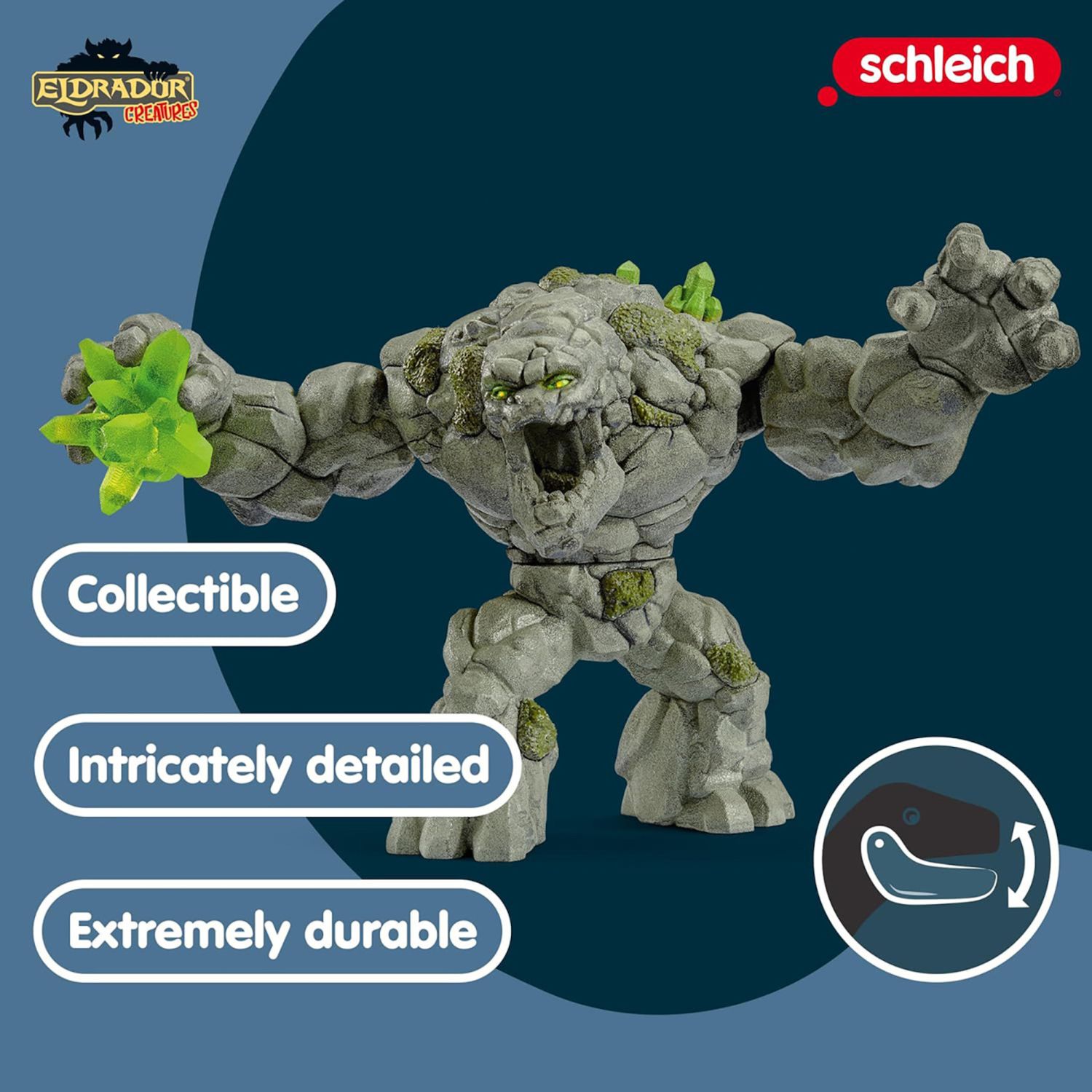 Детская фигурка Schleich Eldrador Creatures: Stone Monster — фото 4