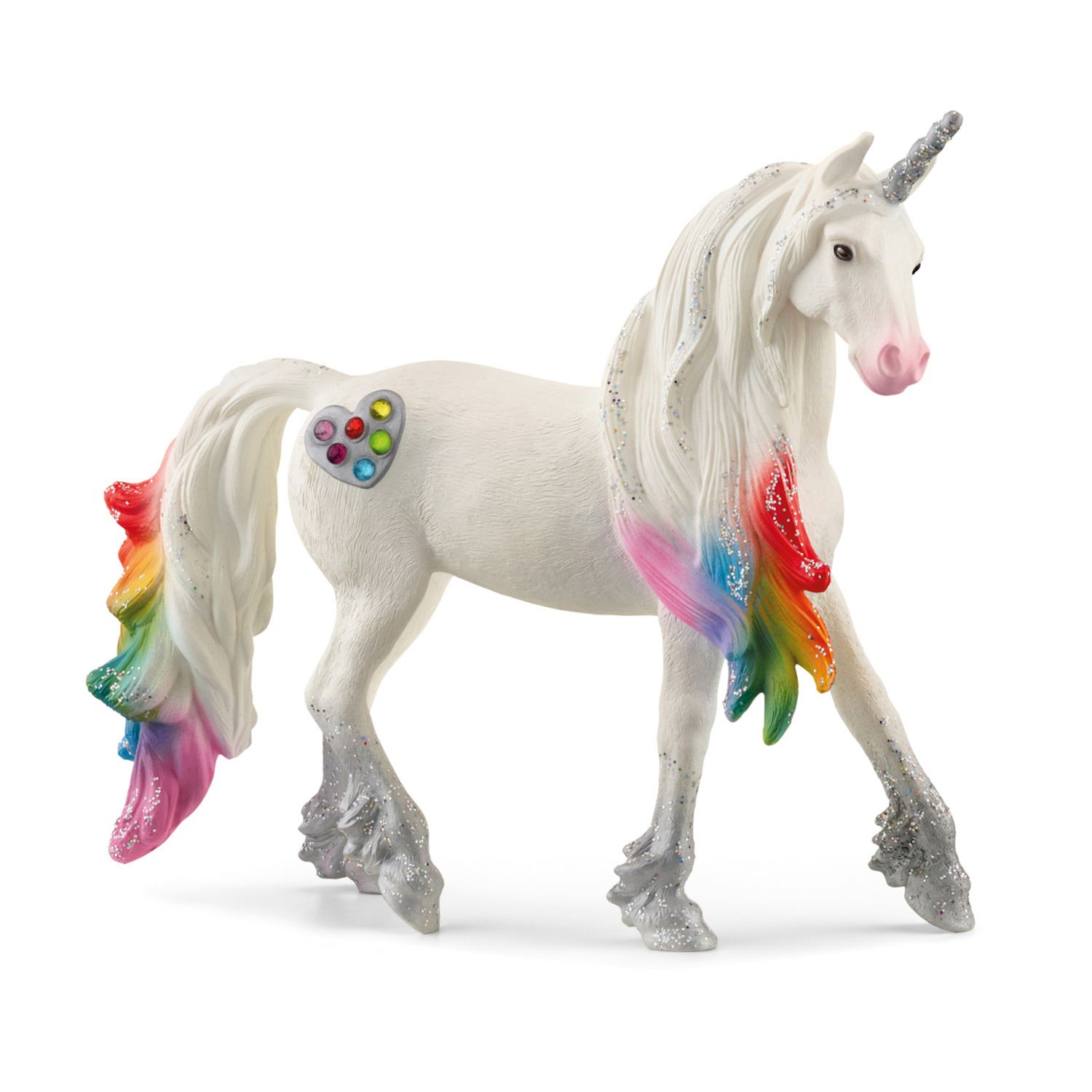 Детские фигурки Schleich Bayala: Rainbow Love Unicorn Stallion Magical Figurine