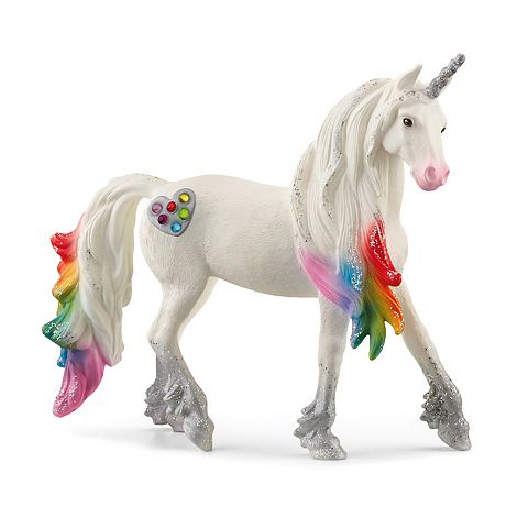 Детские фигурки Schleich Bayala: Rainbow Love Unicorn Stallion Magical Figurine