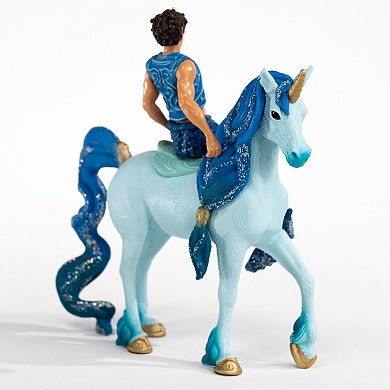 Schleich Bayala: Merman Aryon on Underwater Unicorn Magical Figurine Playset