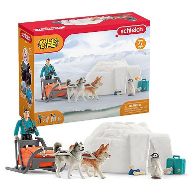 Schleich Wild Life: Antarctic Expedition 19-Piece Playset