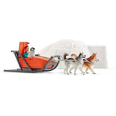Schleich Wild Life: Antarctic Expedition 19-Piece Playset