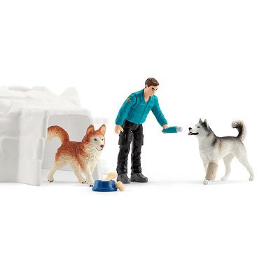 Schleich Wild Life: Antarctic Expedition 19-Piece Playset