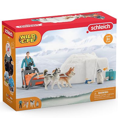 Schleich Wild Life: Antarctic Expedition 19-Piece Playset