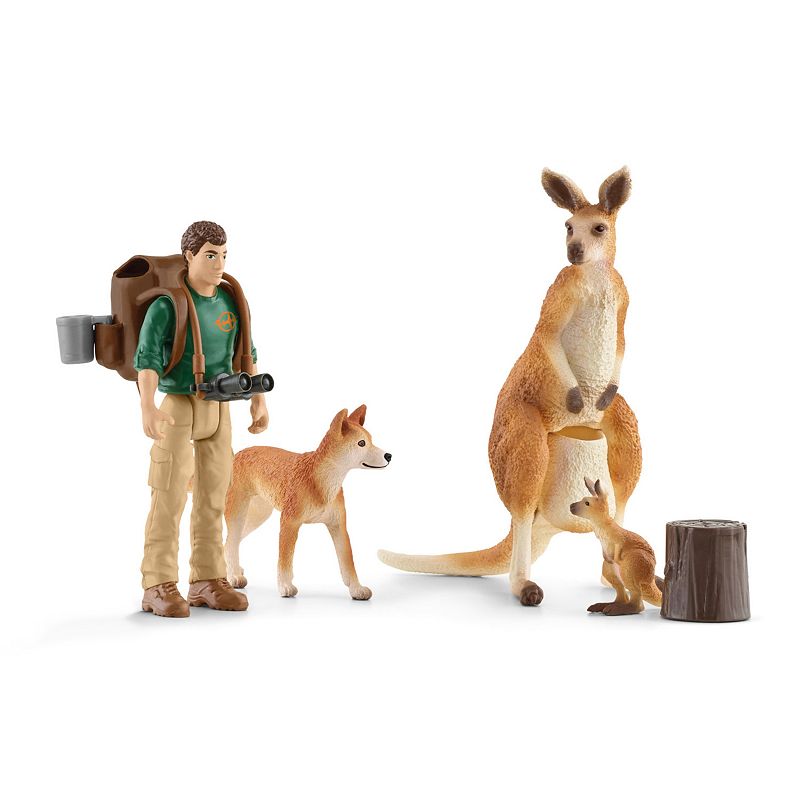 EAN 4059433548562 product image for Schleich Wild Life: Australian Outback Adventures 9-Piece Playset, Multi | upcitemdb.com