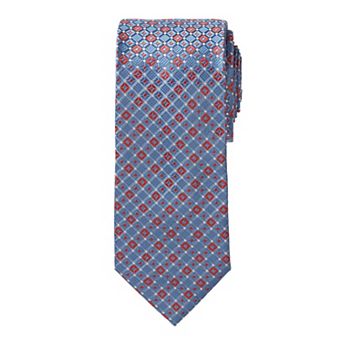 KingSize Men's KS Signature Collection Extra Long Classic Geo Tie