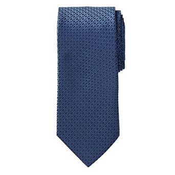 KingSize Men's KS Signature Collection Extra Long Classic Geo Tie