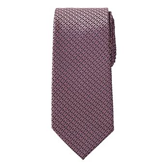 KingSize Men's KS Signature Collection Extra Long Classic Geo Tie