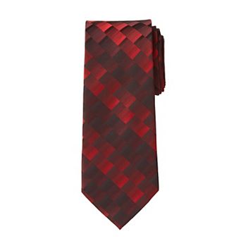 KingSize Men's KS Signature Collection Extra Long Classic Geo Tie